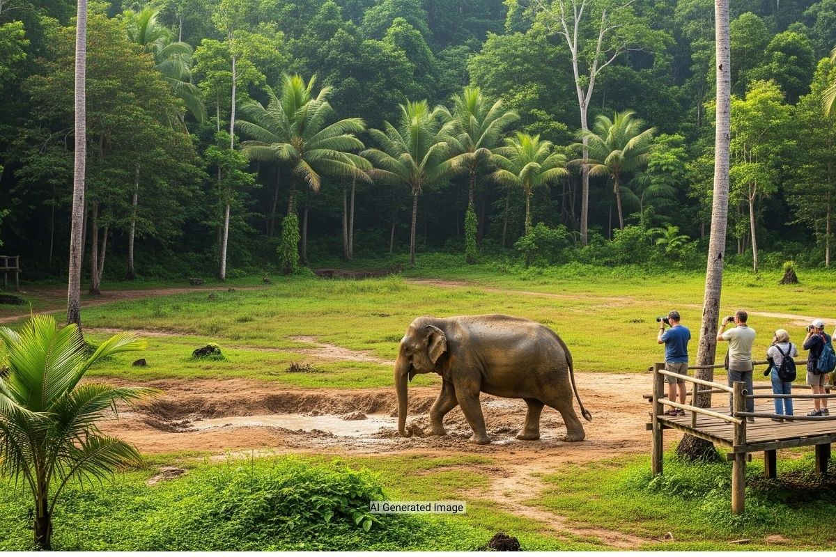 Elephant Sanctuary Visit (Koh Lanta & Krabi)