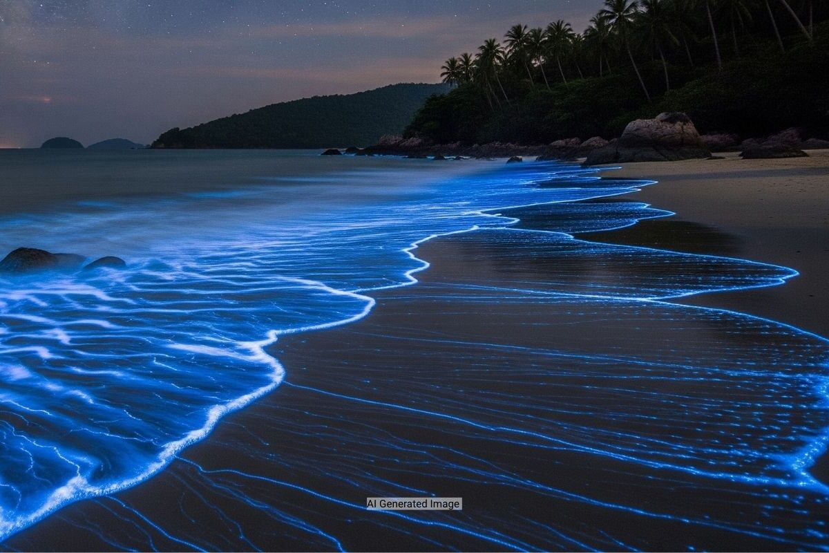 Bioluminescent Plankton or 